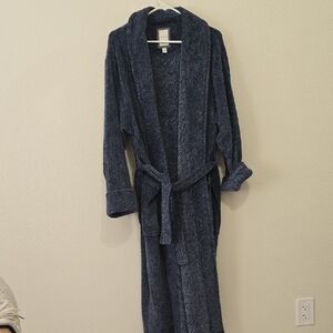 Daniel Buchler Plush Blue Robe M/L